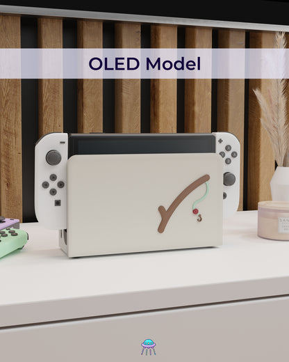 Gone Fishing Cover for Nintendo Switch – Original Faceplate Design