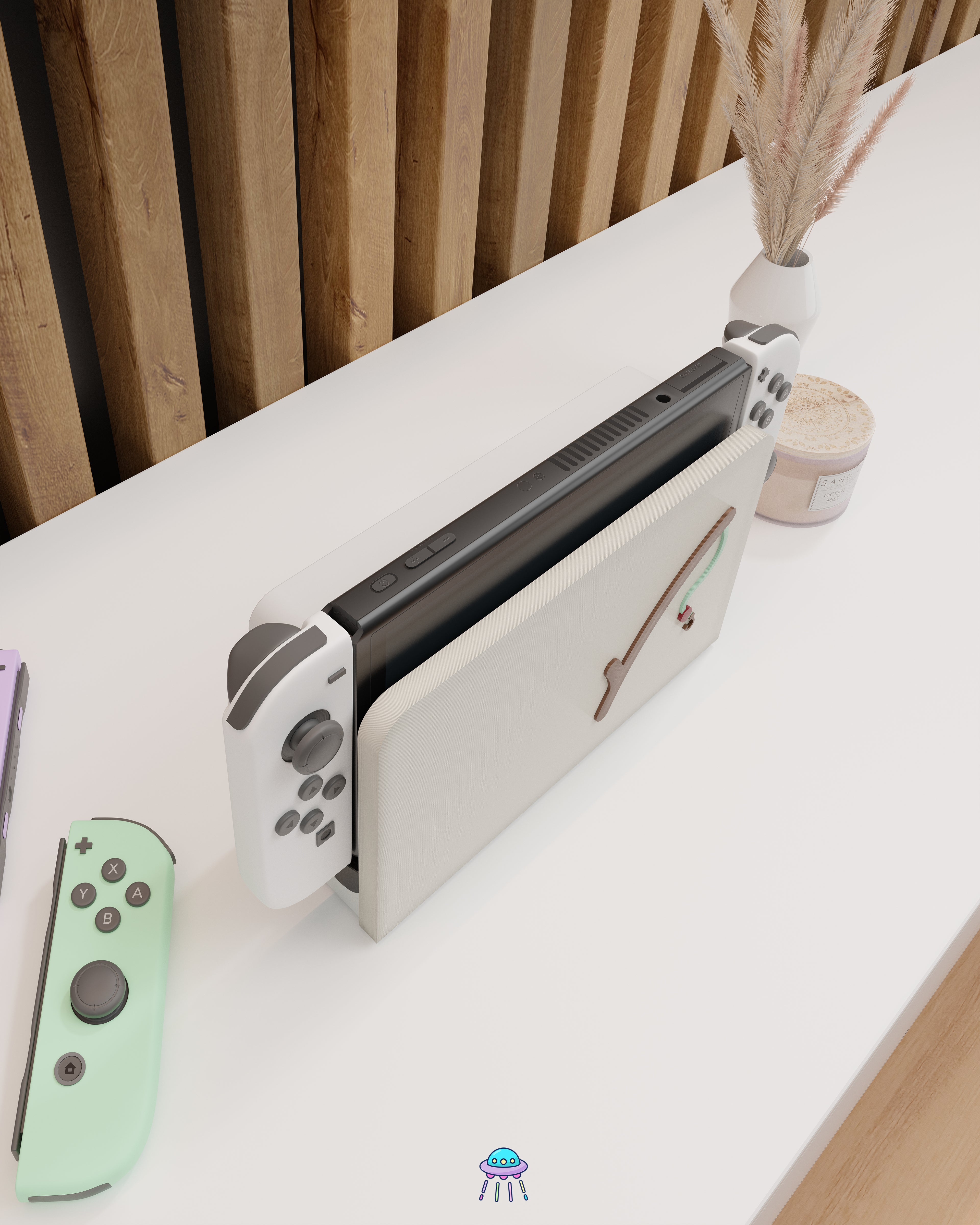 Gone Fishing Cover for Nintendo Switch – Original Faceplate Design