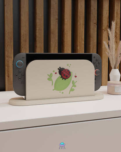 Ladybird Dock Cover for Nintendo Switch 2 – Original Faceplate Design