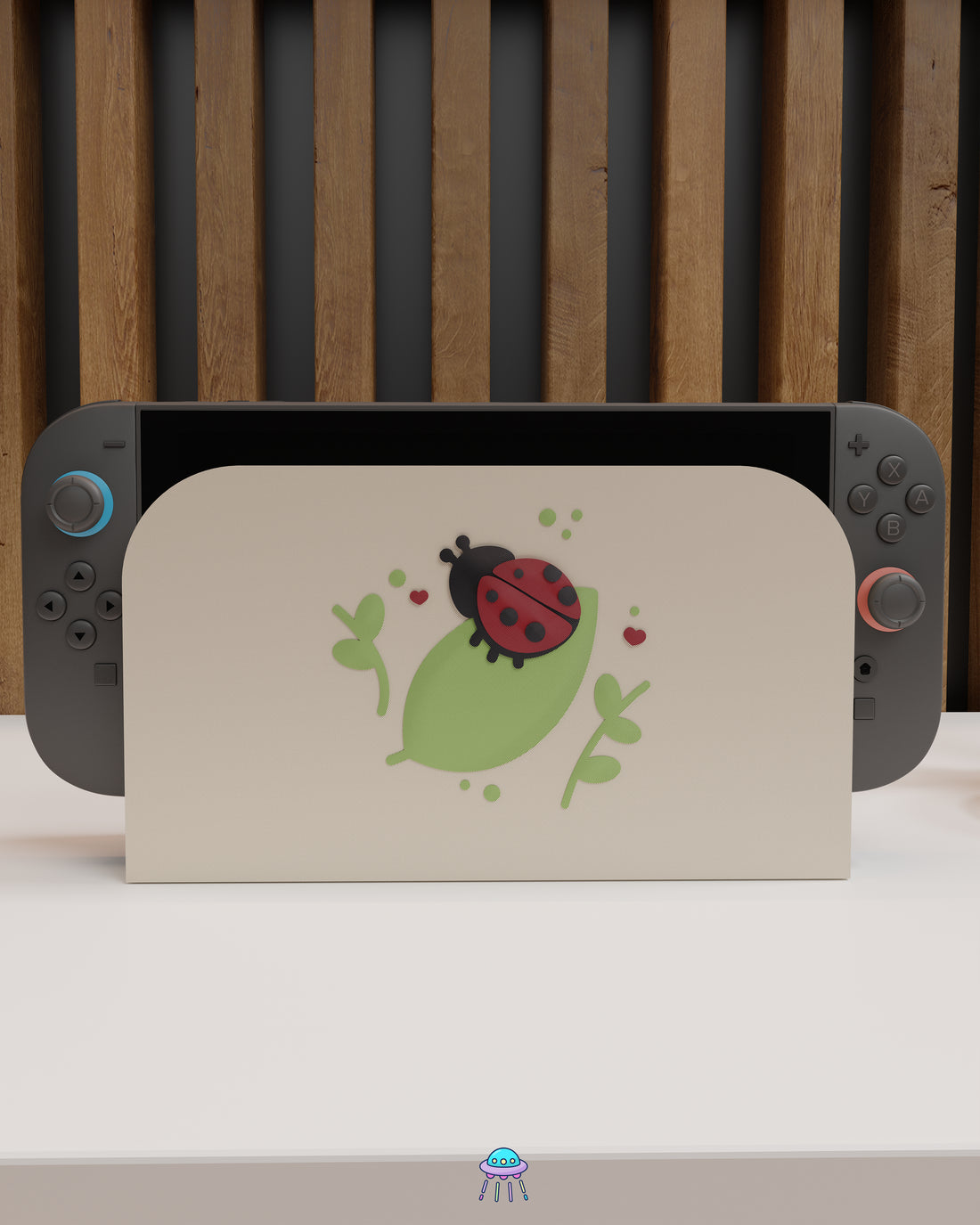 Ladybird Dock Cover for Nintendo Switch 2 – Original Faceplate Design