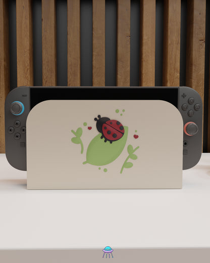 Ladybird Dock Cover for Nintendo Switch 2 – Original Faceplate Design