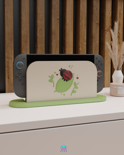 Ladybird Dock Cover for Nintendo Switch 2 – Original Faceplate Design