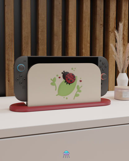 Ladybird Dock Cover for Nintendo Switch 2 – Original Faceplate Design