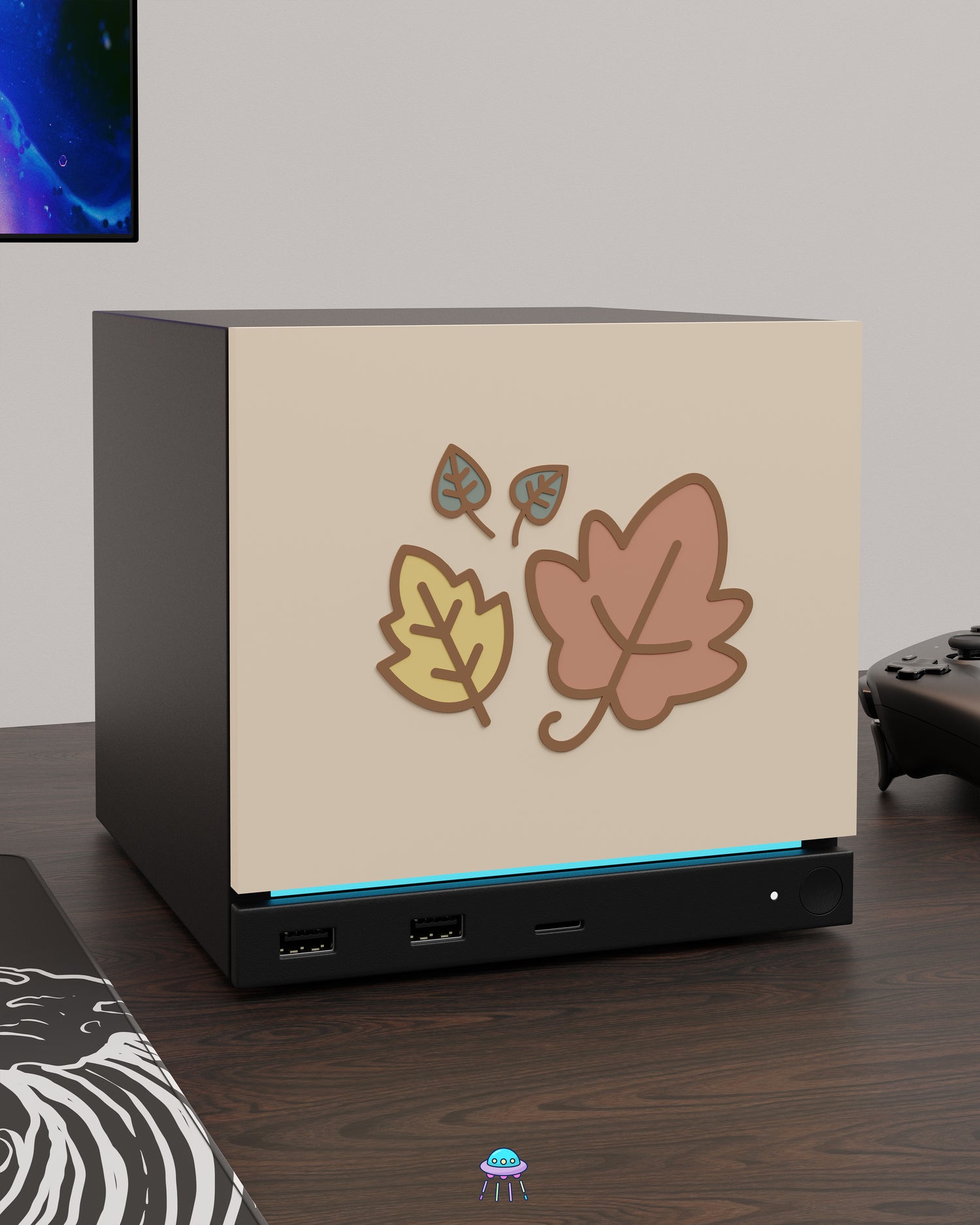 Little Leaves Valve Steam Machine Faceplate / Face Cover - In Stock