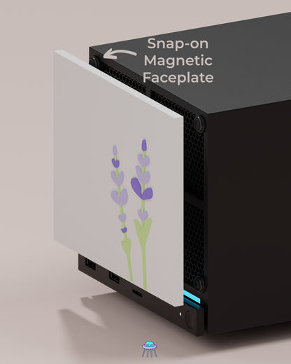 Lavender Valve Steam Machine Faceplate / Face Cover - In Stock