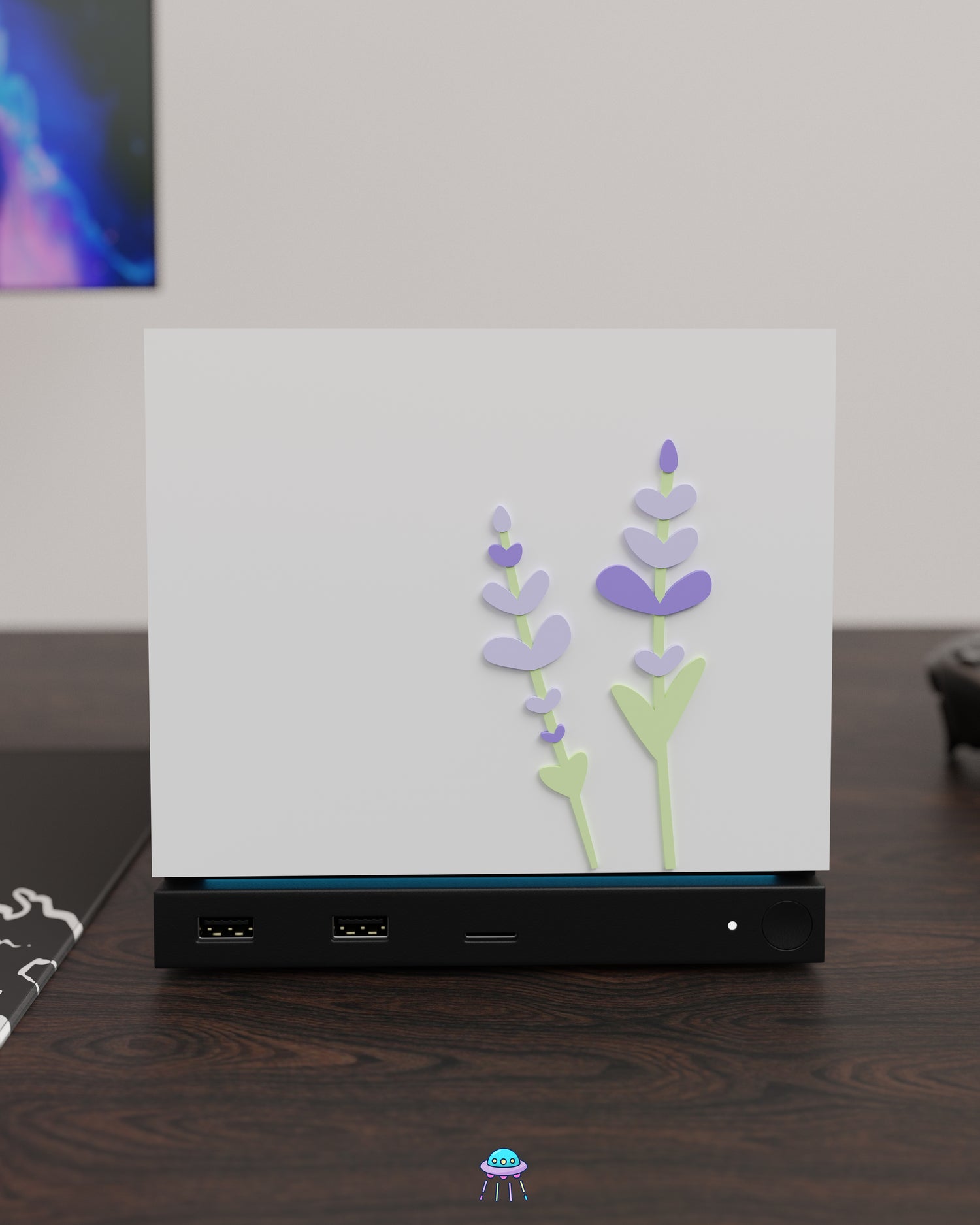 Lavender Valve Steam Machine Faceplate / Face Cover - In Stock