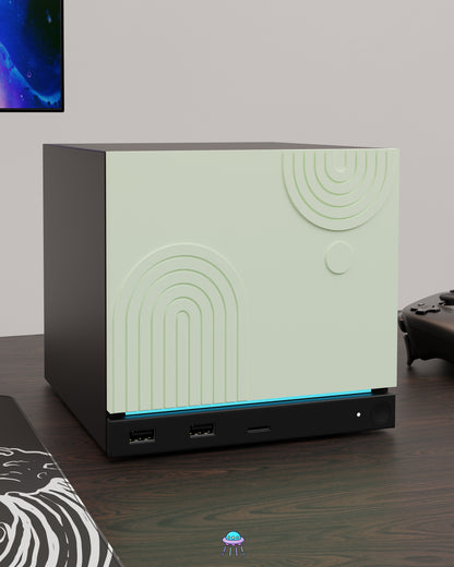 Abstract Valve Steam Machine Faceplate / Face Cover - In Stock
