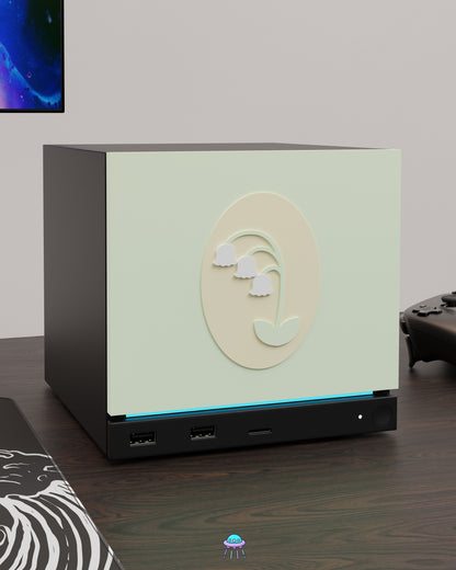 Lily of the Valley Valve Steam Machine Faceplate / Face Cover - In Stock