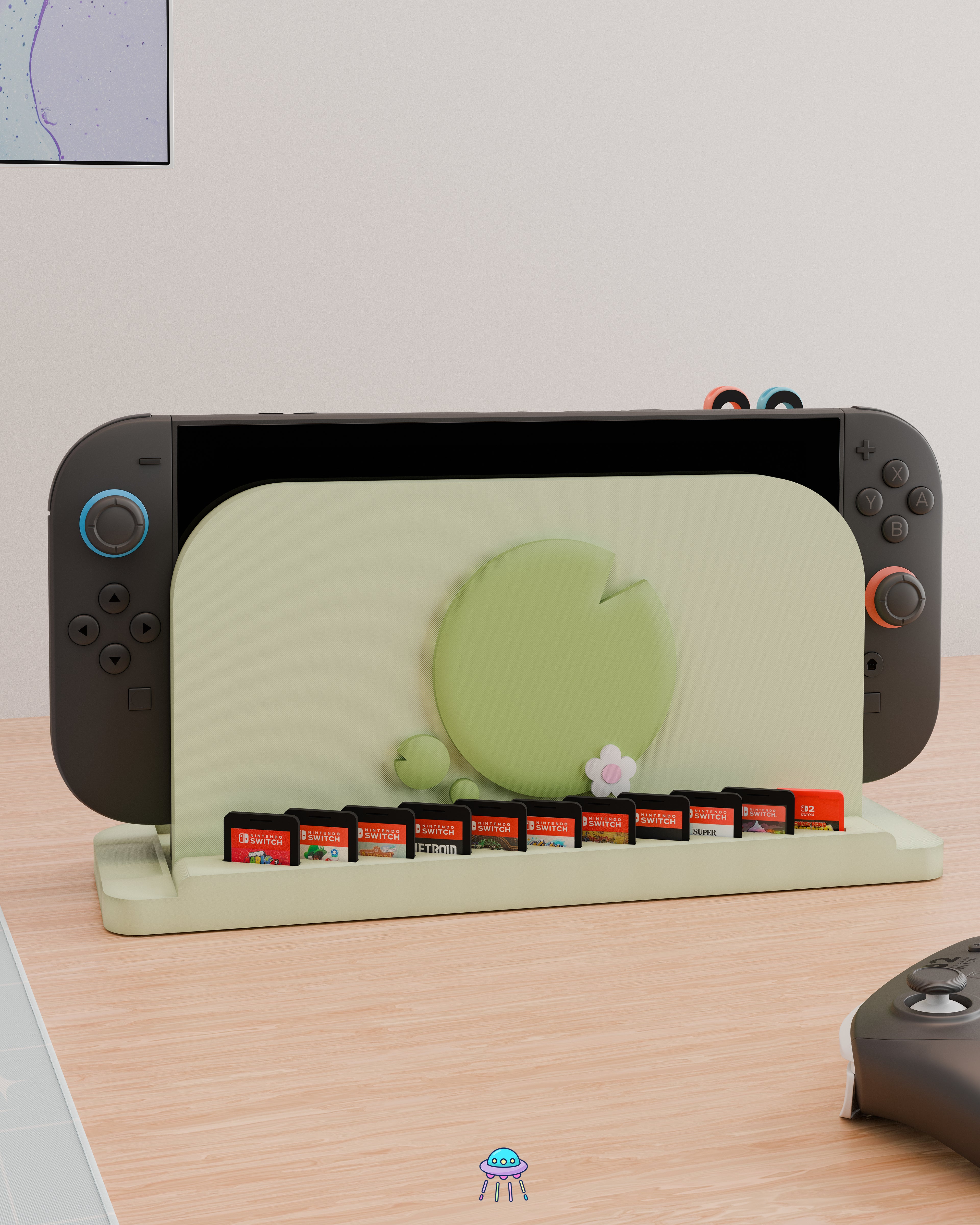 Lily Pad Dock Cover for Nintendo Switch 2 – Original Faceplate Design