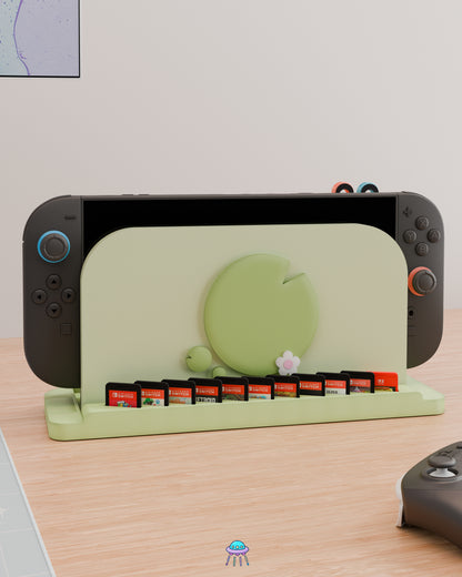Lily Pad Dock Cover for Nintendo Switch 2 – Original Faceplate Design