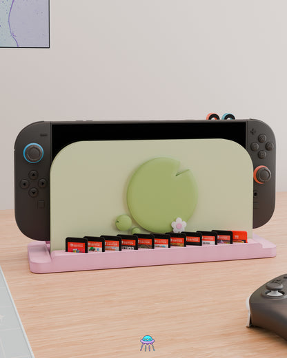 Lily Pad Dock Cover for Nintendo Switch 2 – Original Faceplate Design