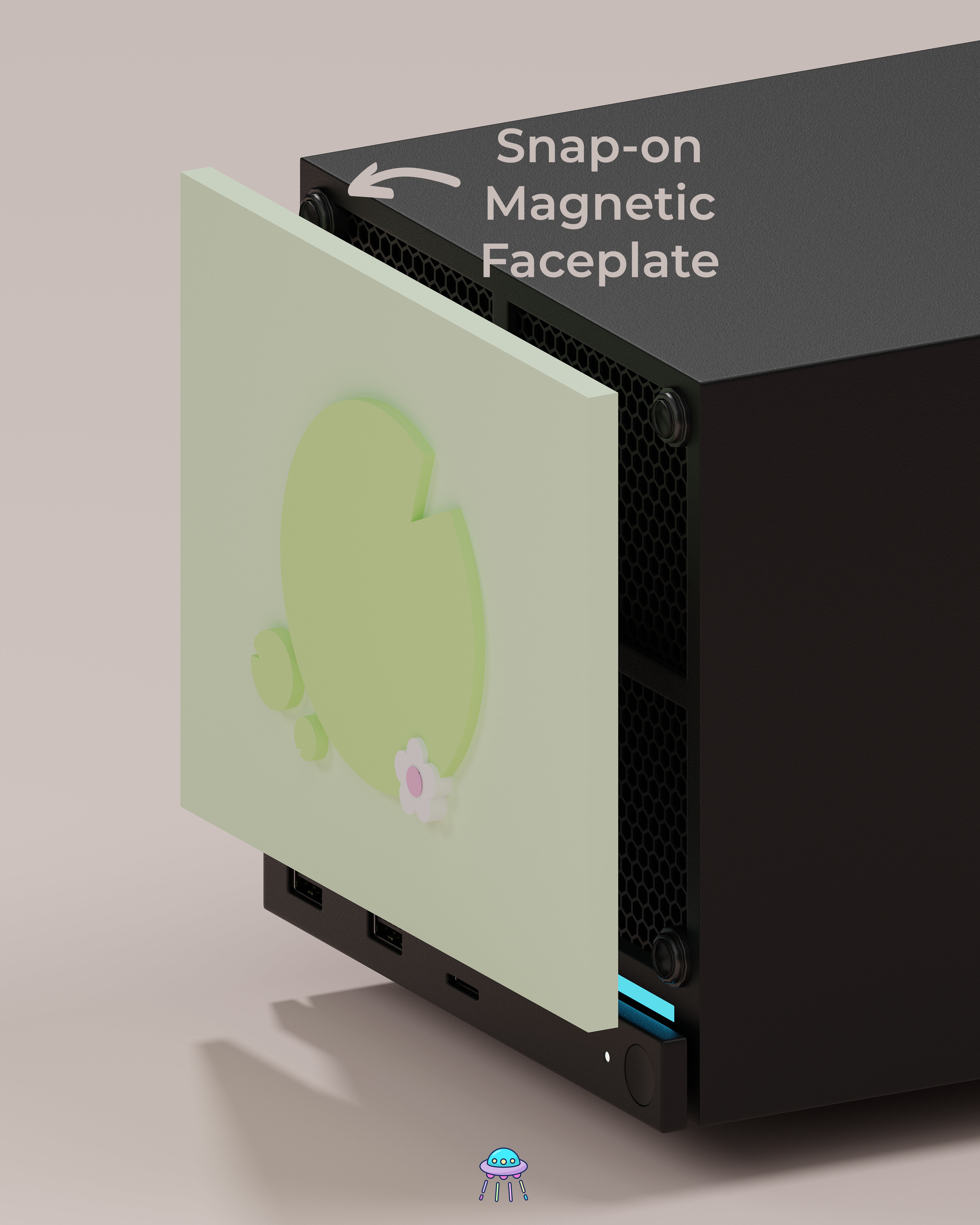 Lily Pad Valve Steam Machine Faceplate / Face Cover - In Stock