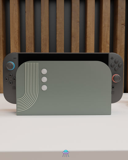 Neo Circuit Dock Cover for Nintendo Switch 2 – Original Faceplate Design