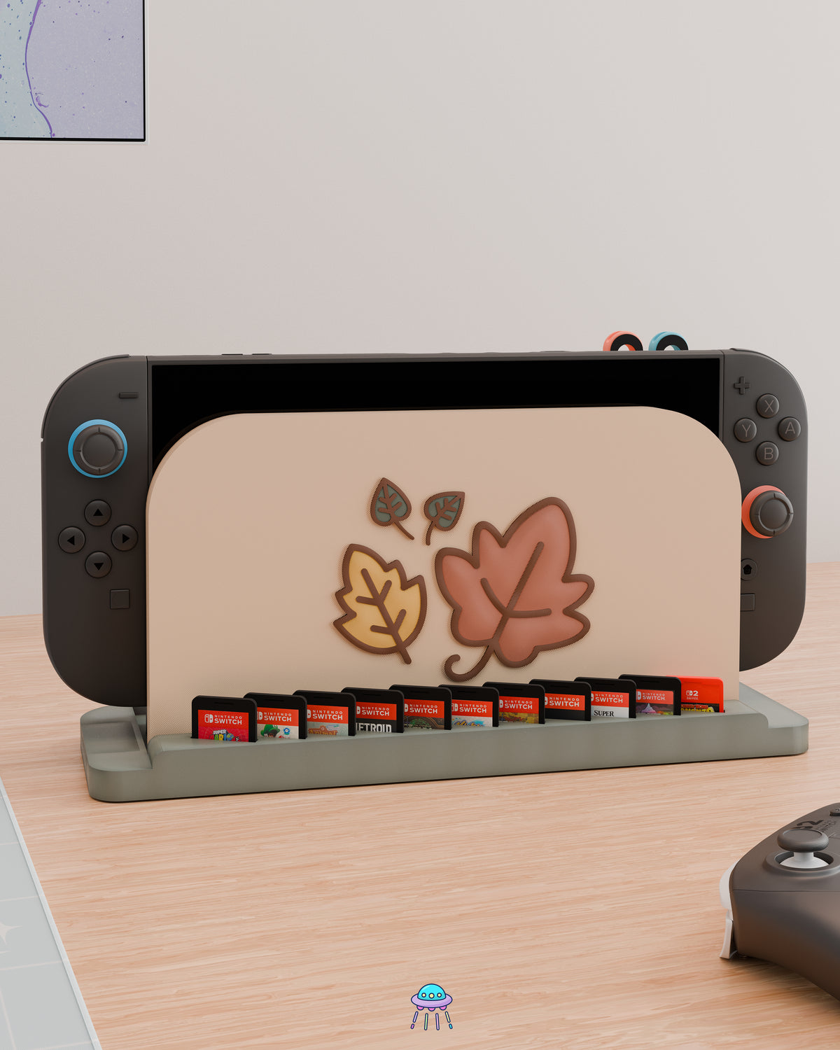 Little Leaves Dock Cover for Nintendo Switch 2 – Original Faceplate Design
