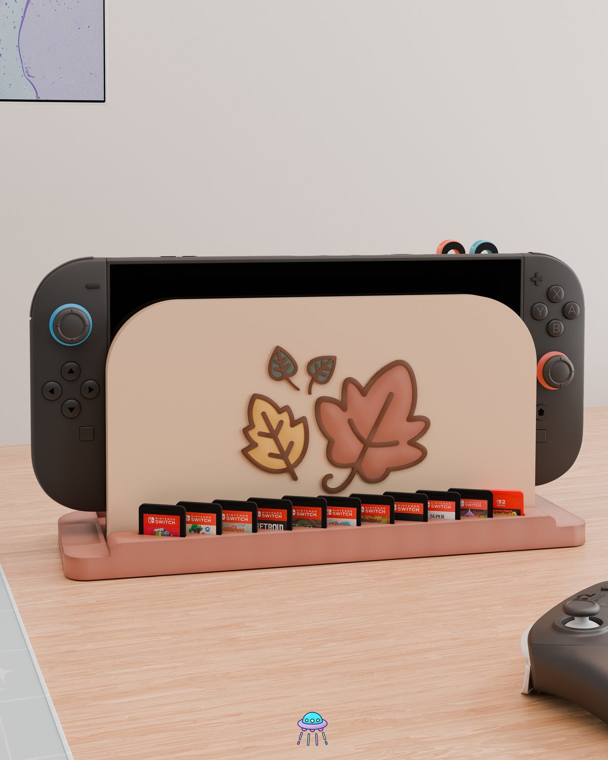 Little Leaves Dock Cover for Nintendo Switch 2 – Original Faceplate Design