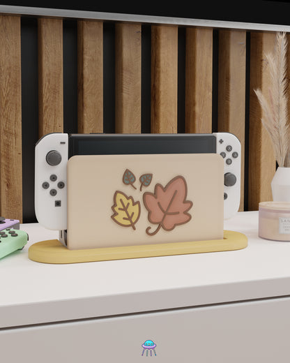 Little Leaves Cover for Nintendo Switch – Original Faceplate Design