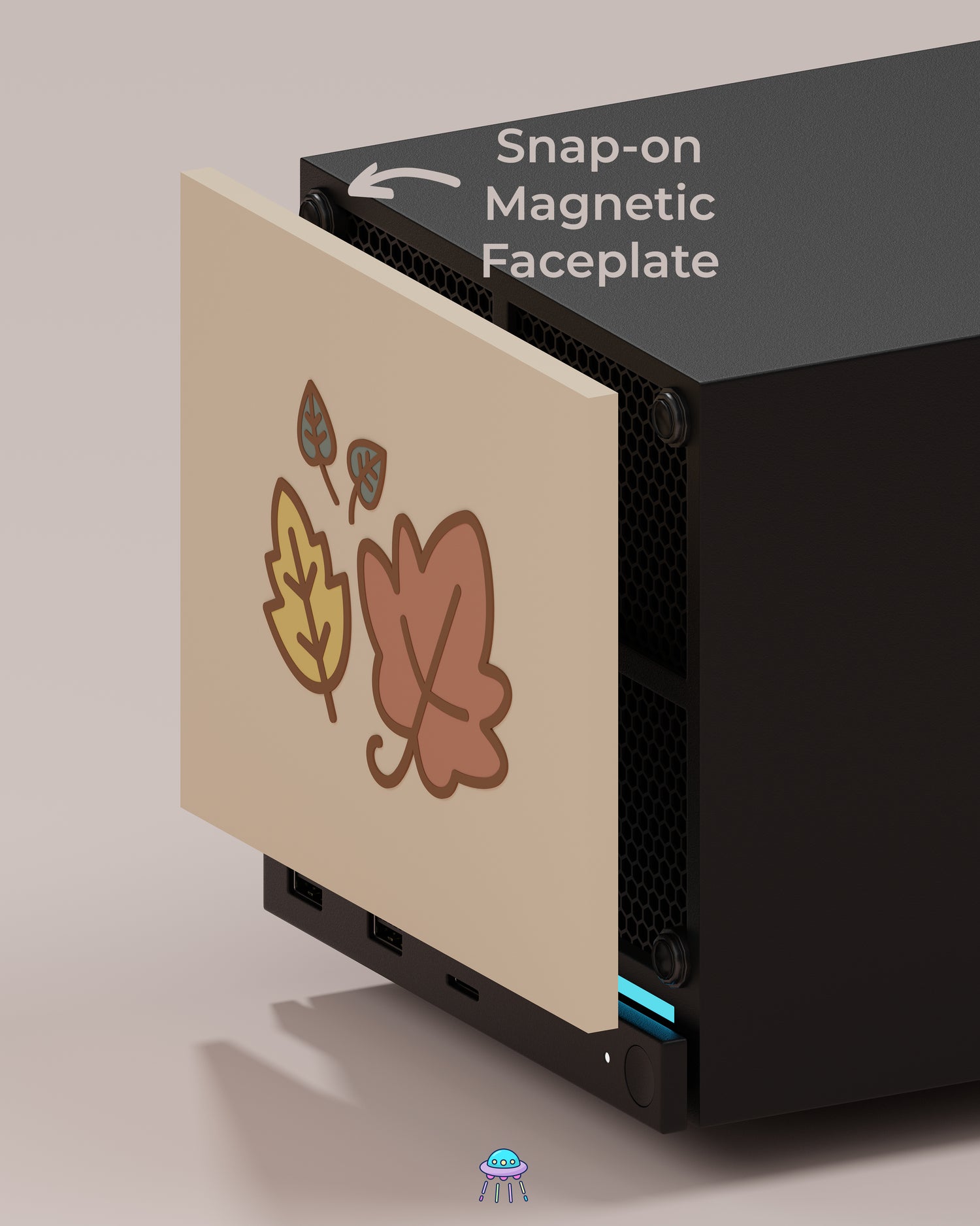 Little Leaves Valve Steam Machine Faceplate / Face Cover - In Stock