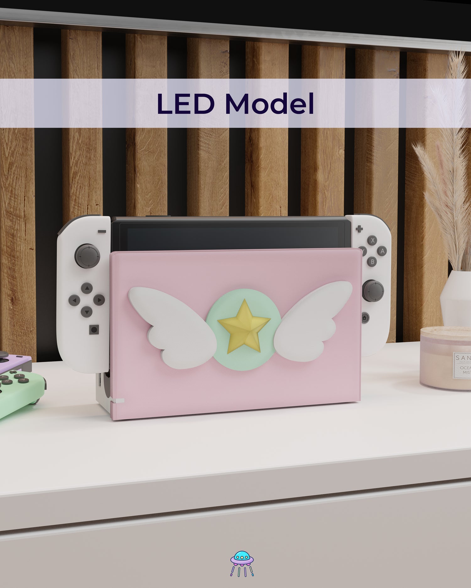 Magical Girl Nintendo Switch Faceplate - In Stock