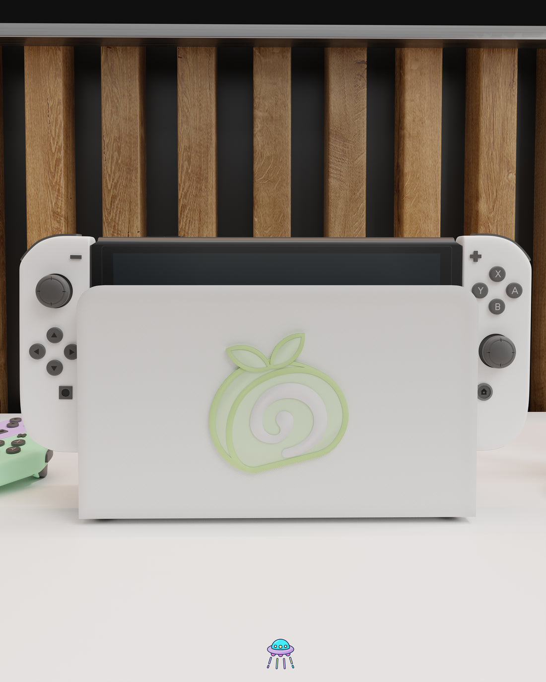 Matcha Roll Dock Cover for Nintendo Switch – Original Faceplate Design