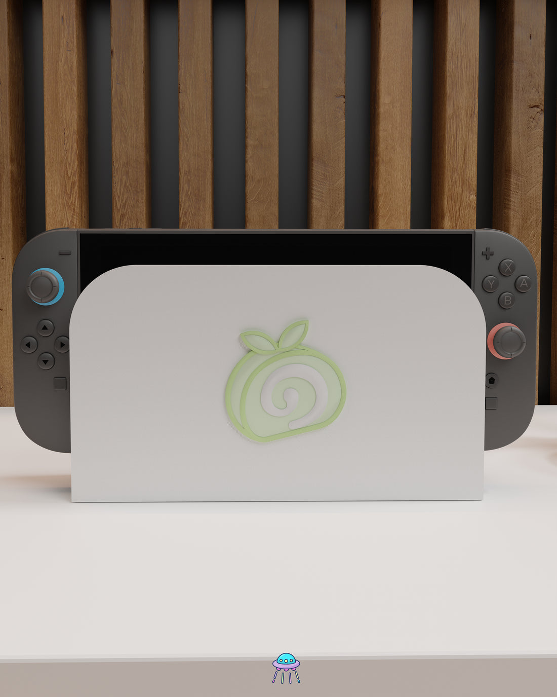 Matcha Roll Dock Cover for Nintendo Switch 2 – Original Faceplate Design