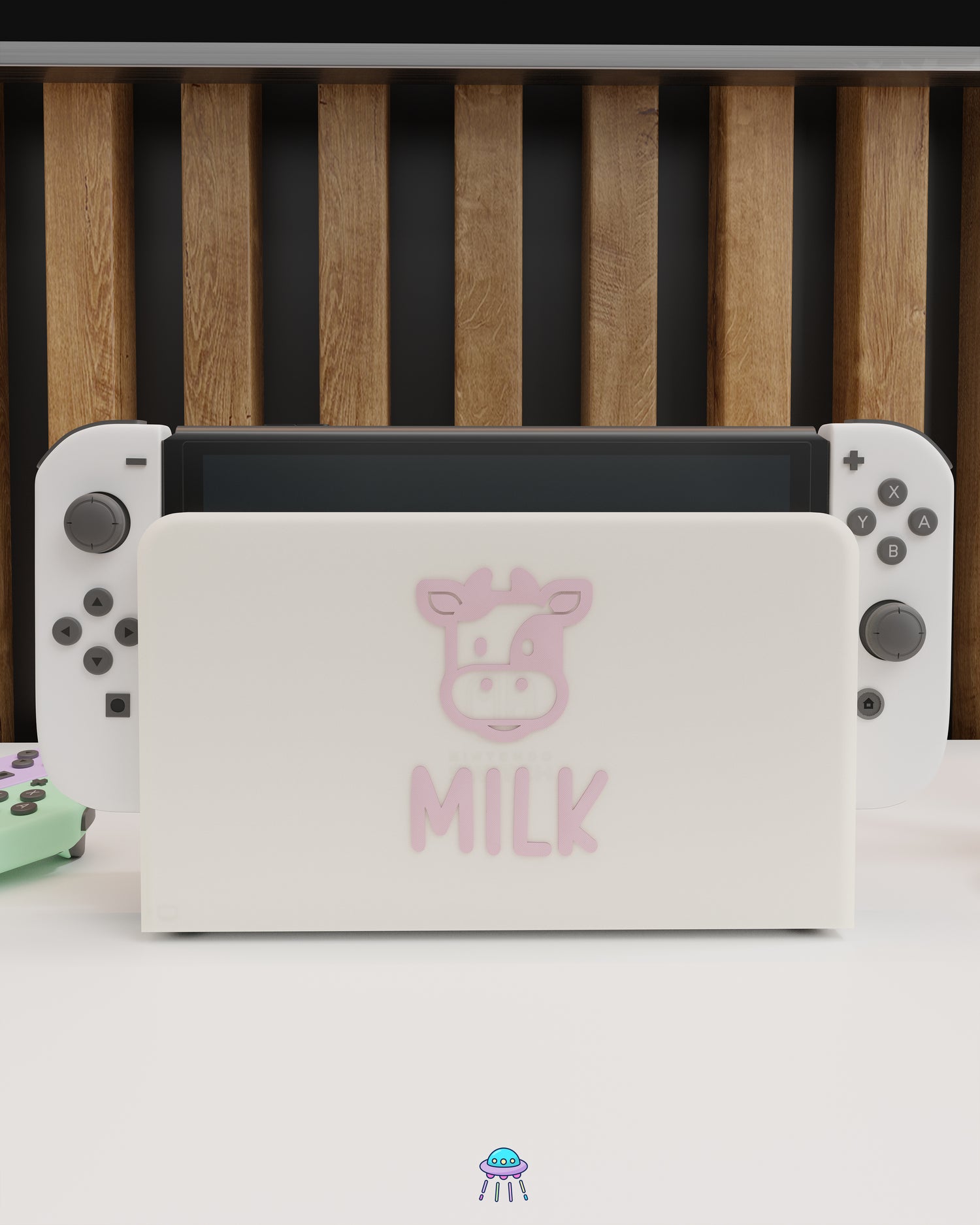 Milk Cover for Nintendo Switch – Original Faceplate Design