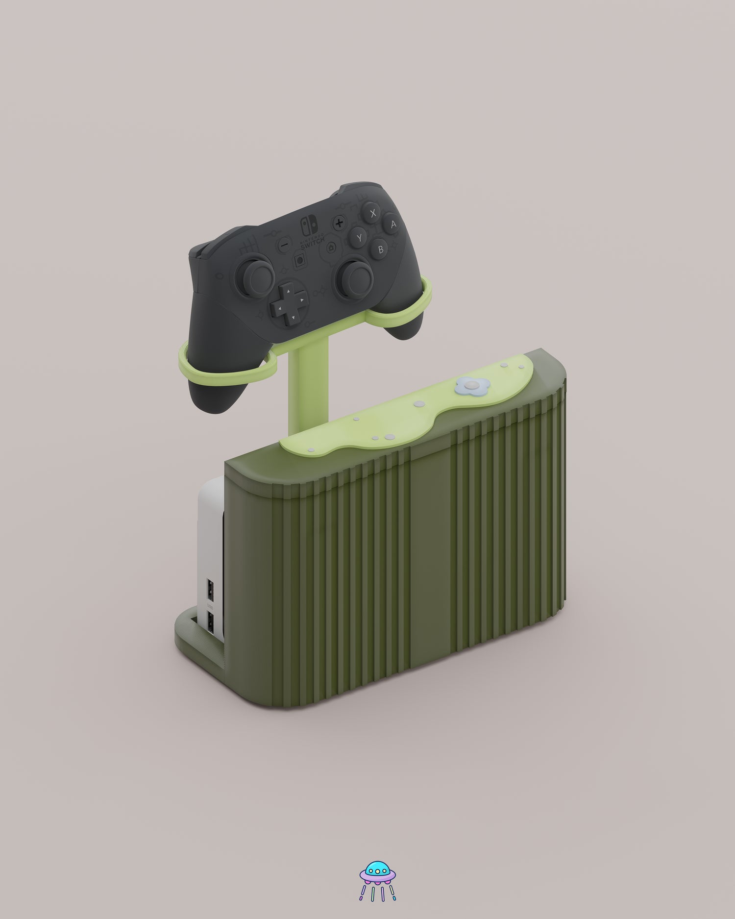 Docki - Nintendo Switch Dock Cover With Storage