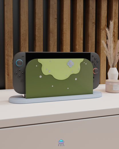Mossy Boi Dock Cover for Nintendo Switch 2 – Original Faceplate Design