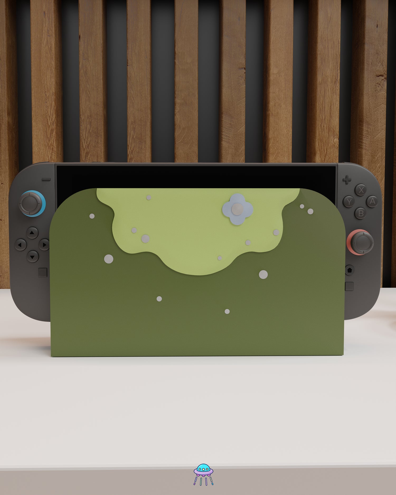 Mossy Boi Dock Cover for Nintendo Switch 2 – Original Faceplate Design