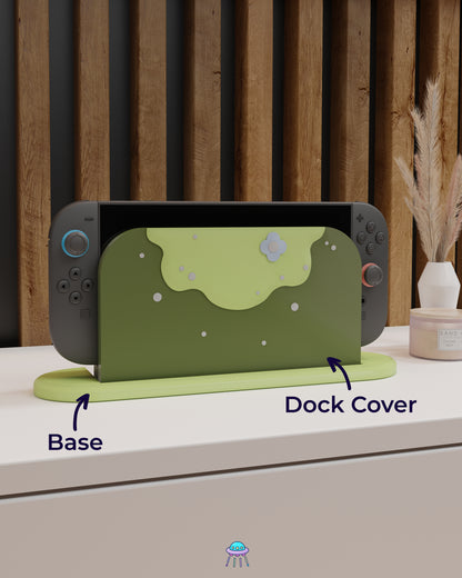 Mossy Boi Dock Cover for Nintendo Switch 2 – Original Faceplate Design