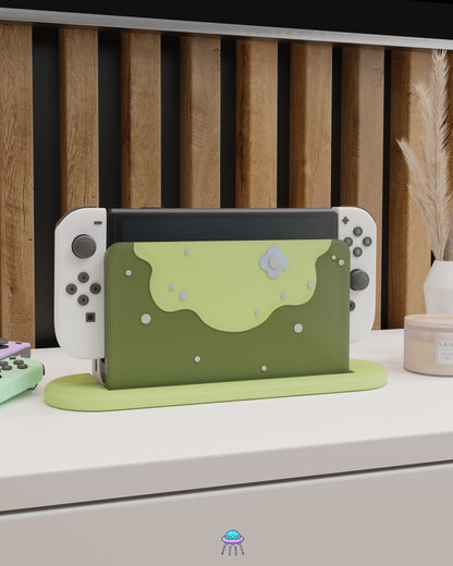 Mossy Boi Dock Cover for Nintendo Switch – Original Faceplate Design