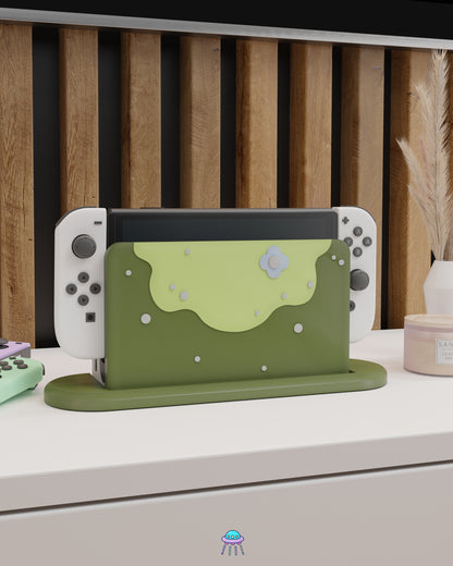 Mossy Boi Dock Cover for Nintendo Switch – Original Faceplate Design