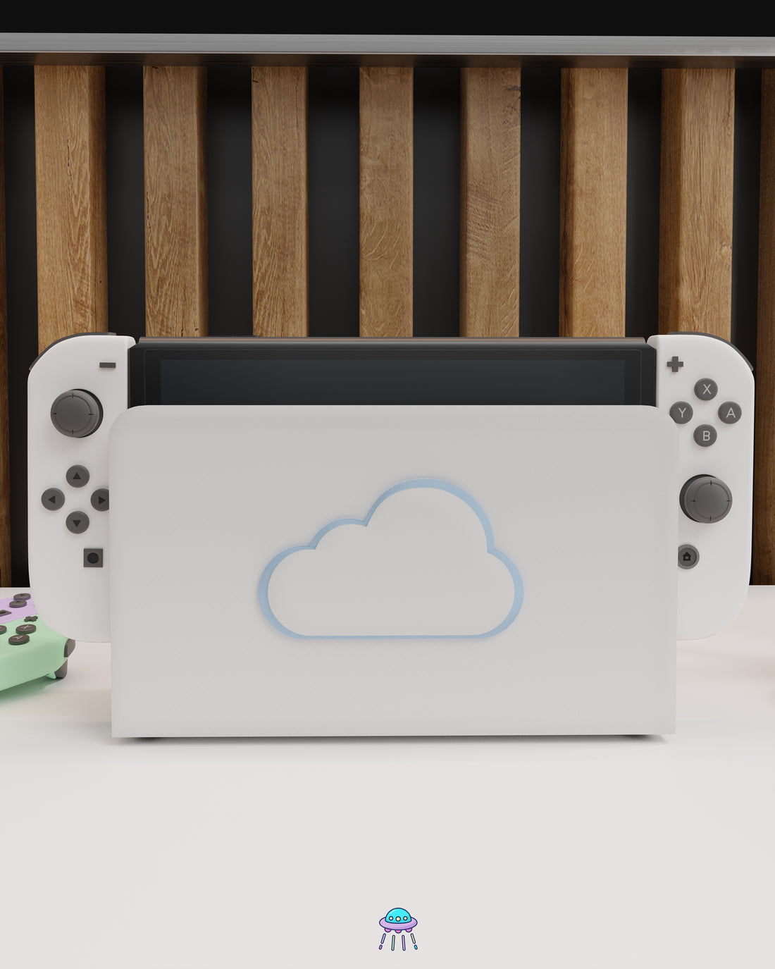 Cloud Dock Cover for Nintendo Switch – Original Faceplate Design