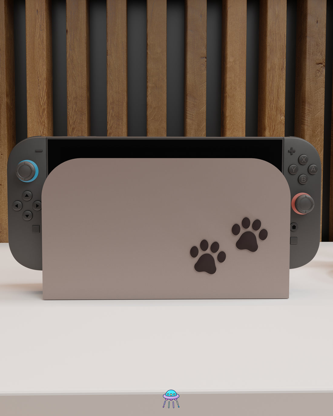 Paws Dock Cover for Nintendo Switch 2 – Original Faceplate Design