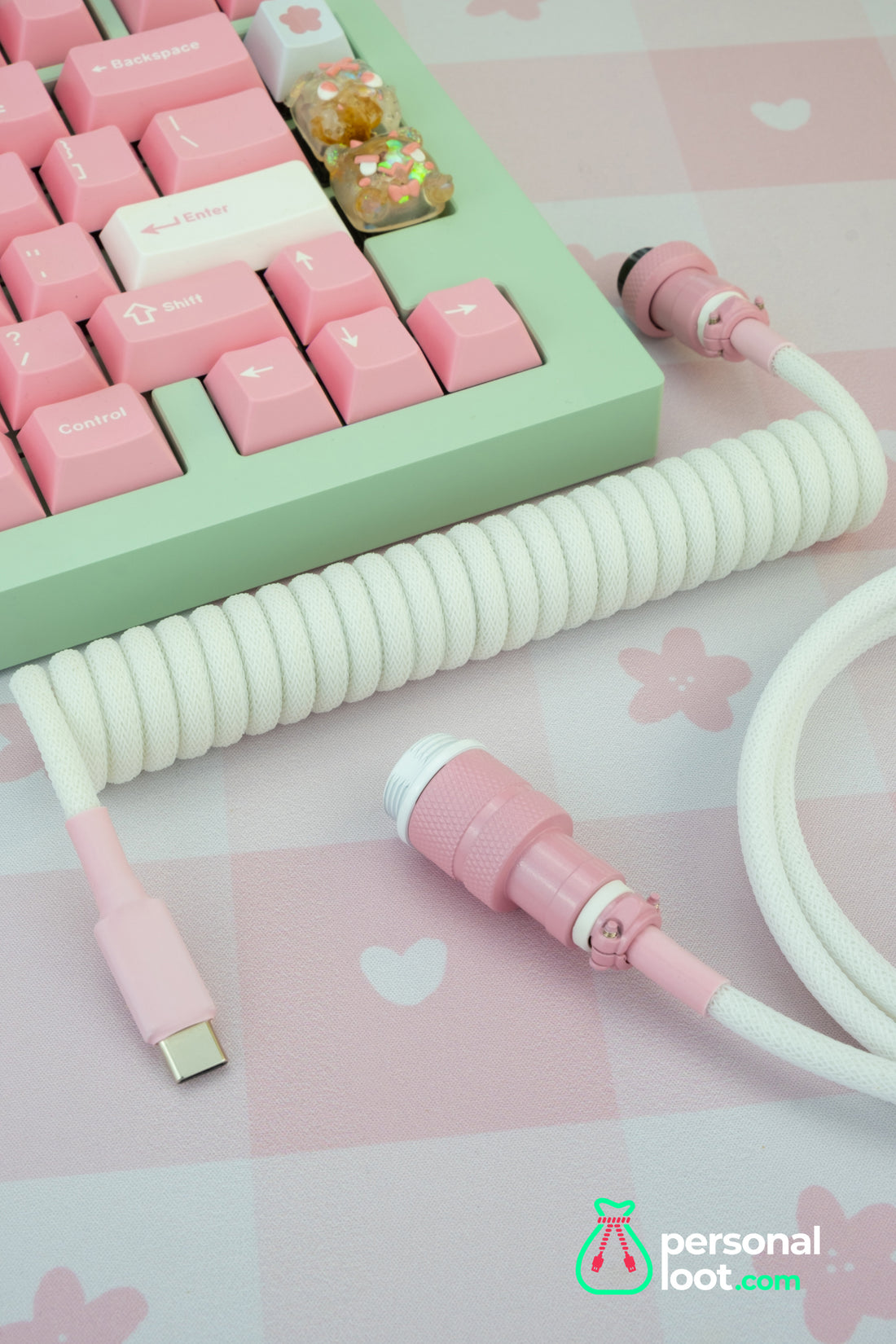 Peach Blossom Keyboard Cable