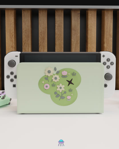 Petal Patch Cover for Nintendo Switch – Original Faceplate Design