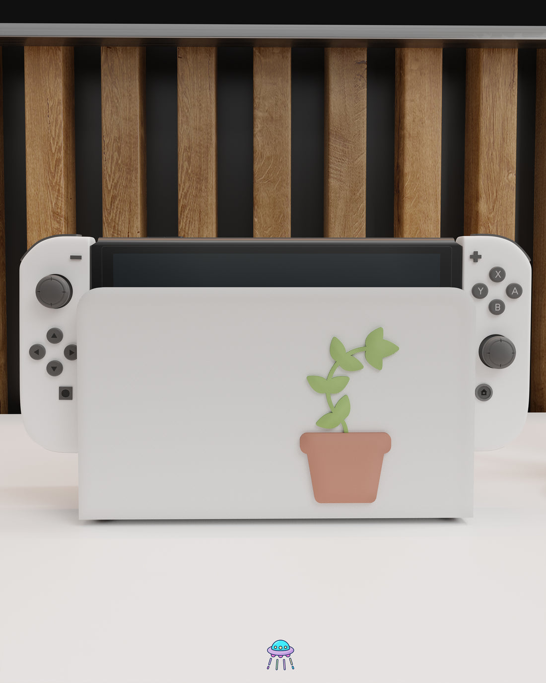 Plant Dock Cover for Nintendo Switch – Original Faceplate Design