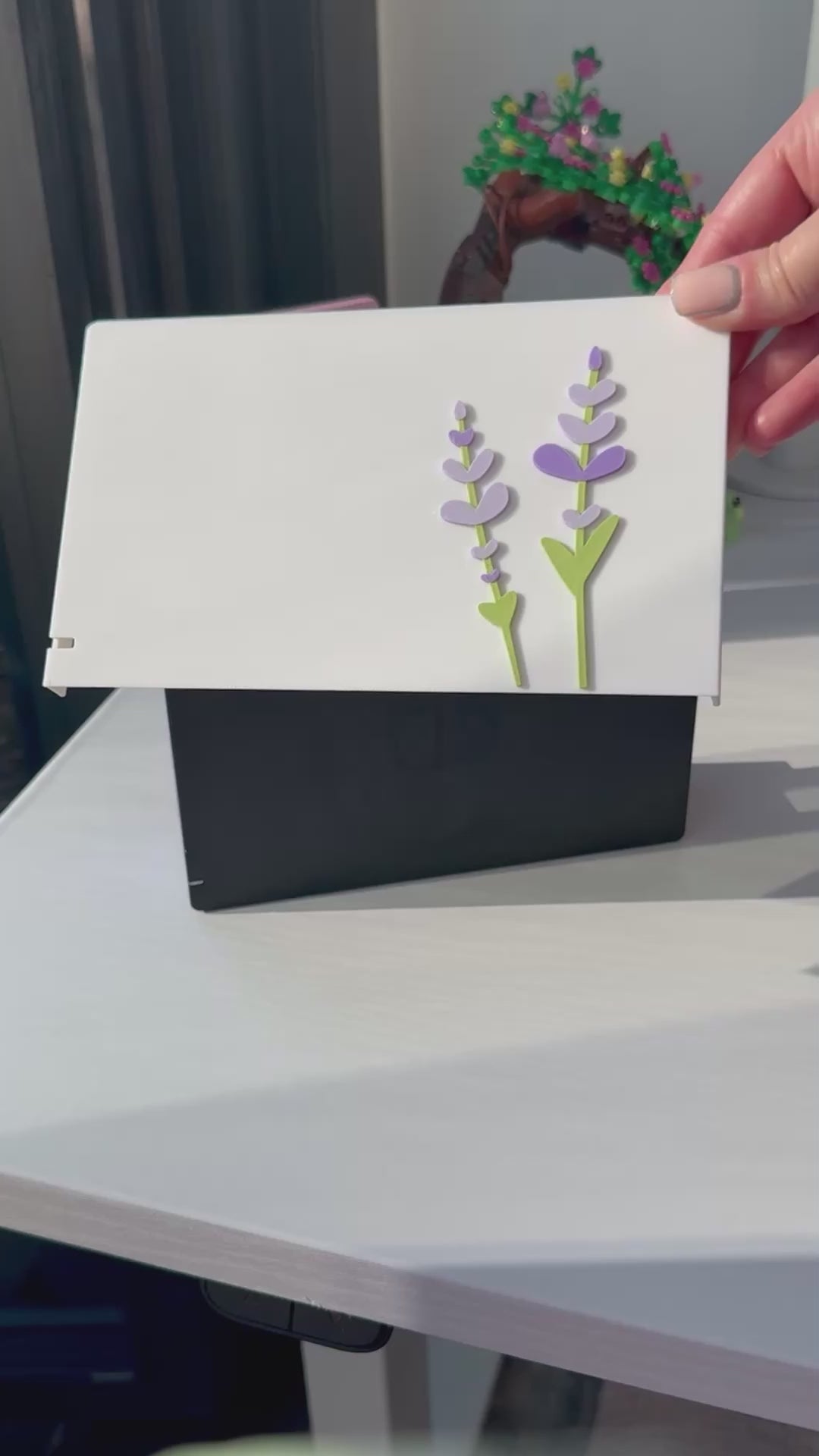 Lavender Dock Cover for Nintendo Switch – Original Faceplate Design