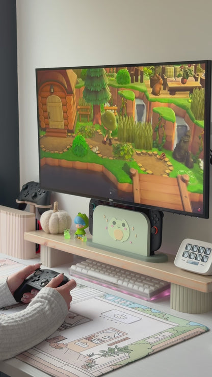 Froggy Dock Cover for Nintendo Switch 2 – Original Faceplate Design