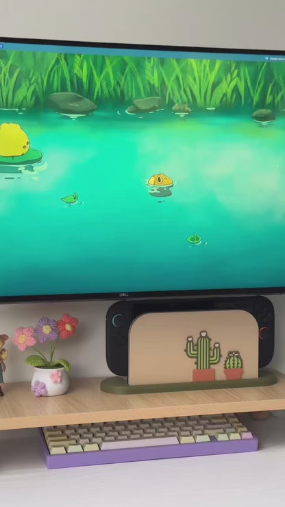 Cactus Dock Cover for Nintendo Switch 2 – Original Faceplate Design