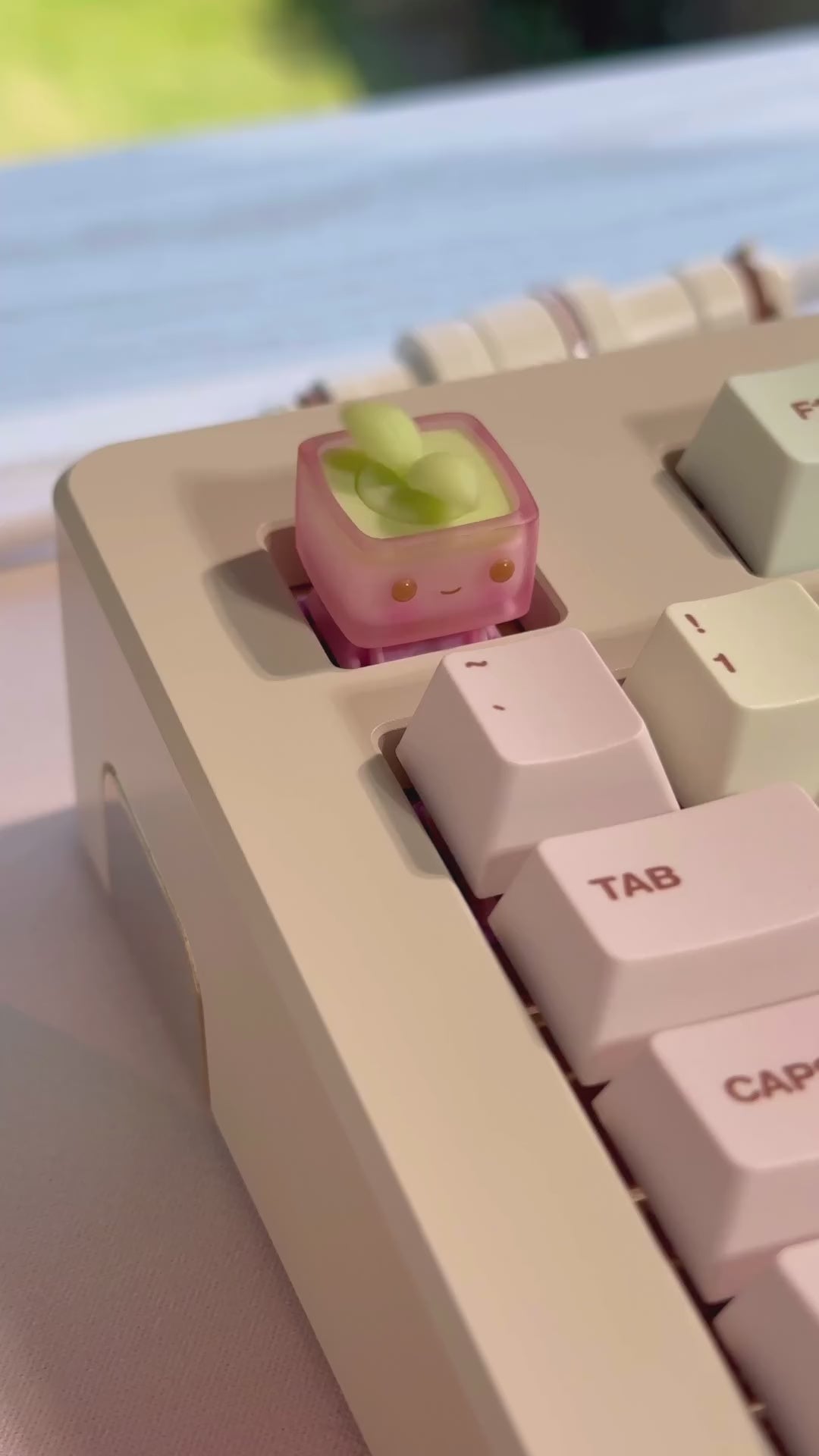 Sparkle Sprout Keycaps