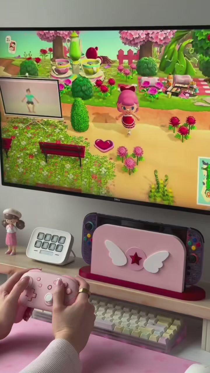 Doki Girl Dock Cover for Nintendo Switch 2 – Original Faceplate Design