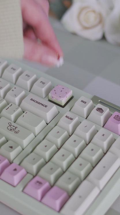 Café Cake Keycaps - In Stock