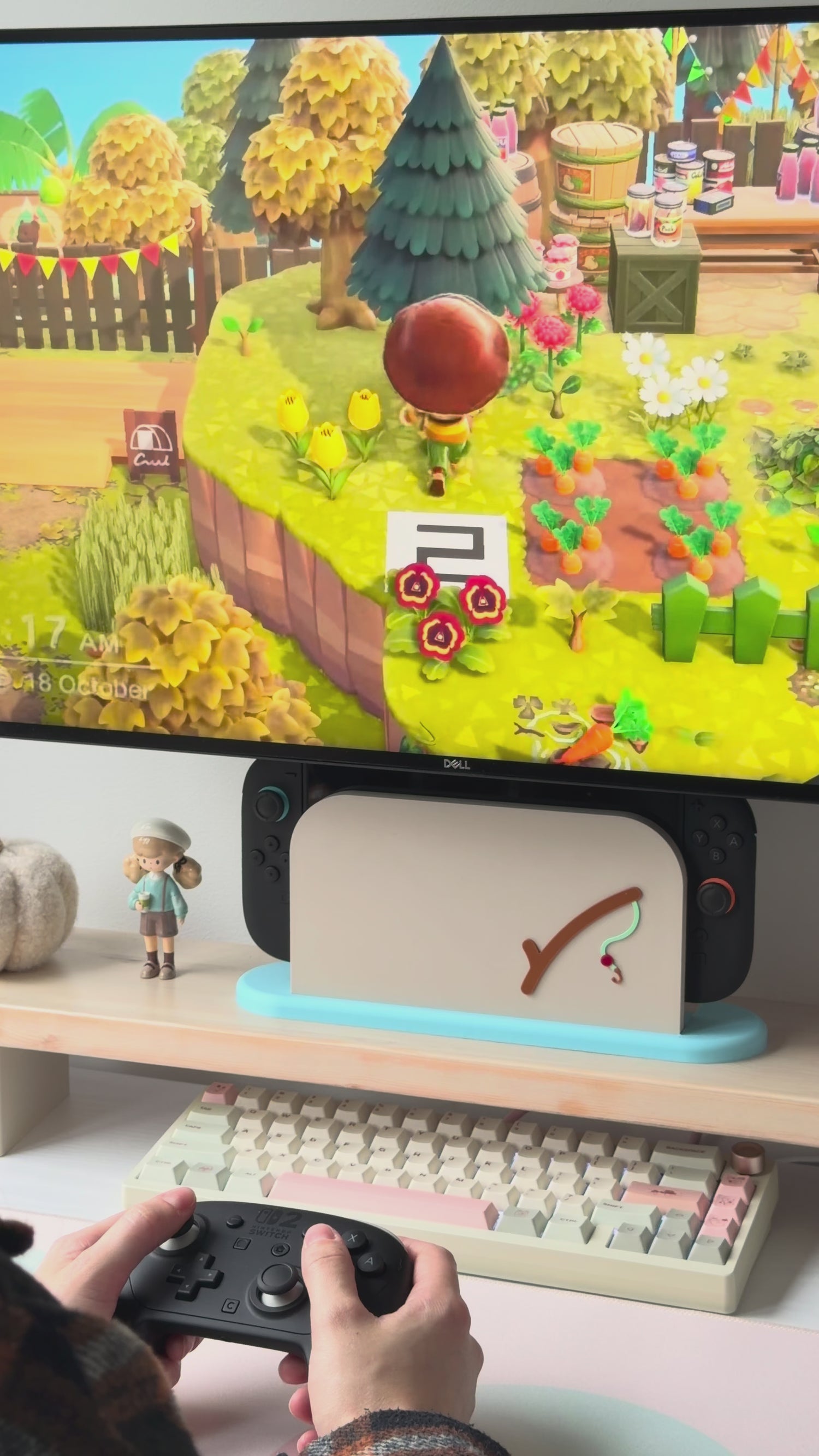 Gone Fishing Dock Cover for Nintendo Switch 2 – Original Faceplate Design