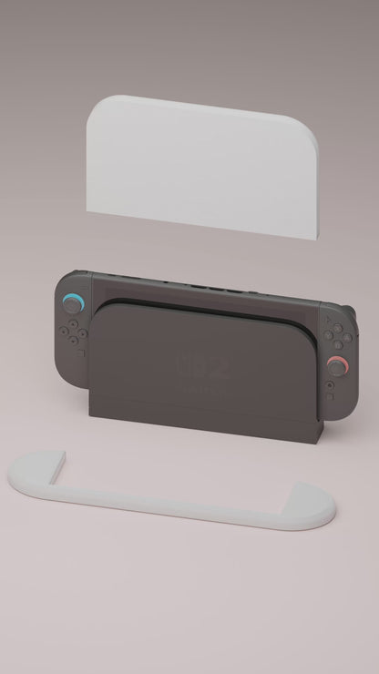 Cloud Dock Cover for Nintendo Switch 2 – Original Faceplate Design