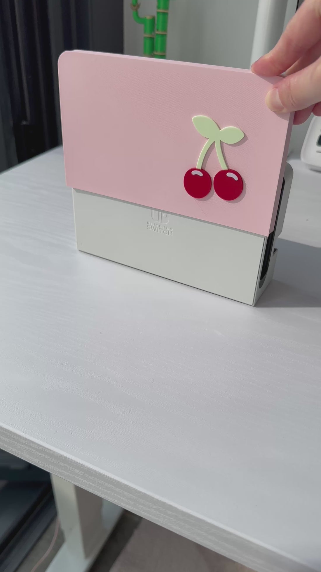Cherry Nintendo Switch Faceplate - In Stock