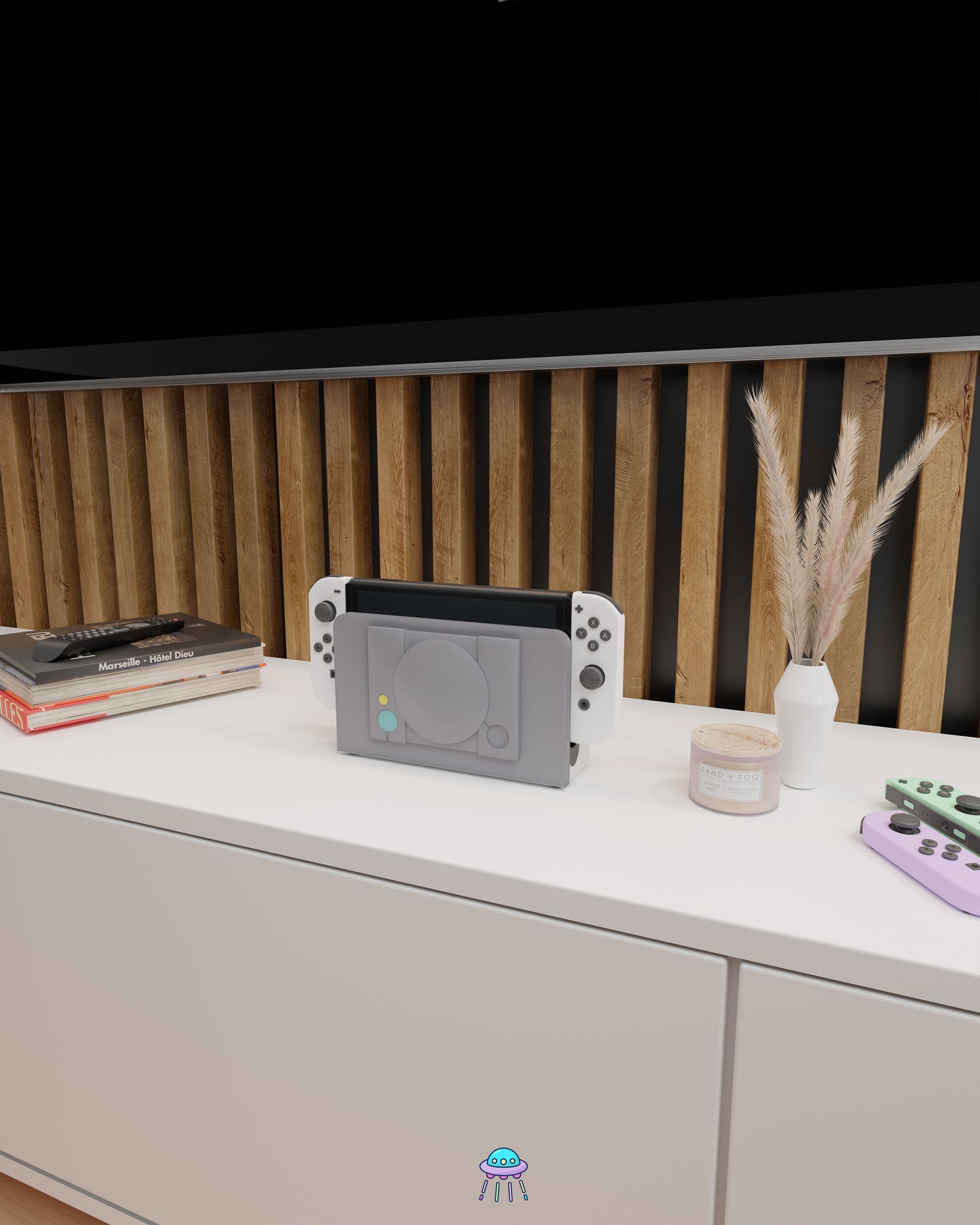 PS1 Themed Nintendo Switch Faceplate - In Stock