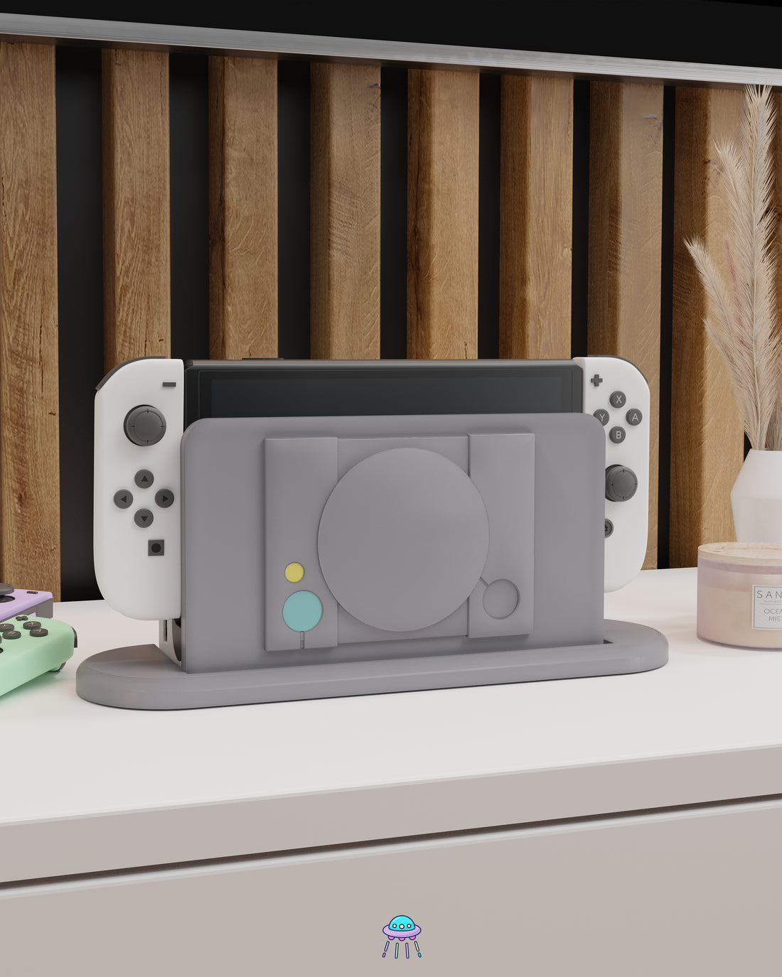 PS1 Themed Nintendo Switch Faceplate - In Stock