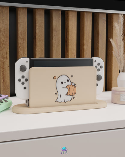 Pumpkin Boo Cover for Nintendo Switch – Original Faceplate Design