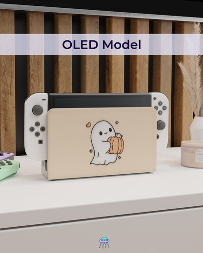 Pumpkin Boo Cover for Nintendo Switch – Original Faceplate Design