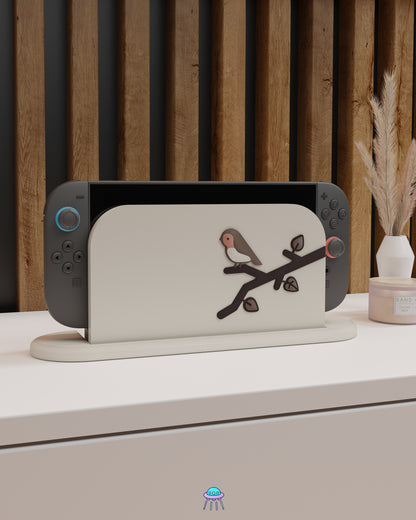 Robin Dock Cover for Nintendo Switch 2 – Original Faceplate Design